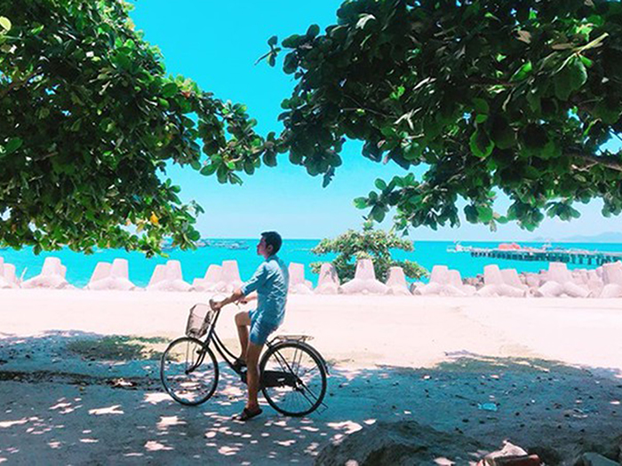 Tận hưởng vẻ đẹp yên bình tại Cù Lao Xanh Quy Nhơn